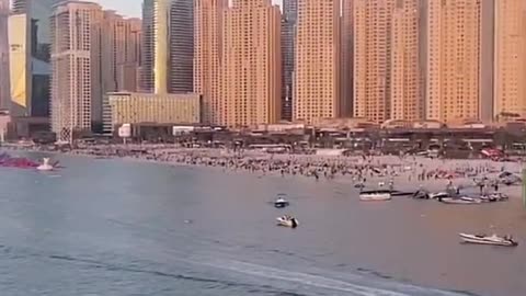 Beach 🏝️ In Dubai _ Jumaira Beach _#viral #youtubeshorts #daudtvofficial #shorts