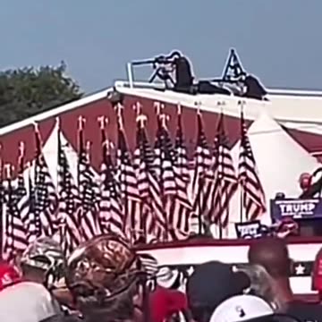 Moment Sniper Takes Out Trump Assasin