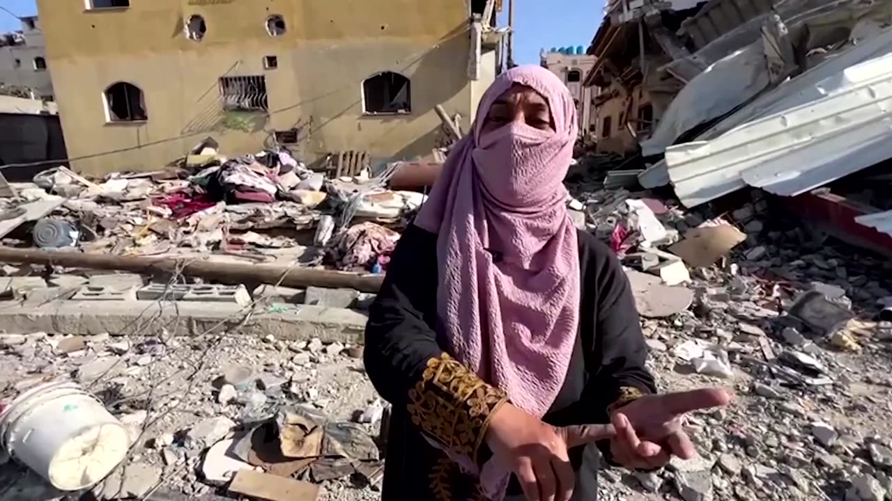 'Where will we live?' Gazan returns to ruined home