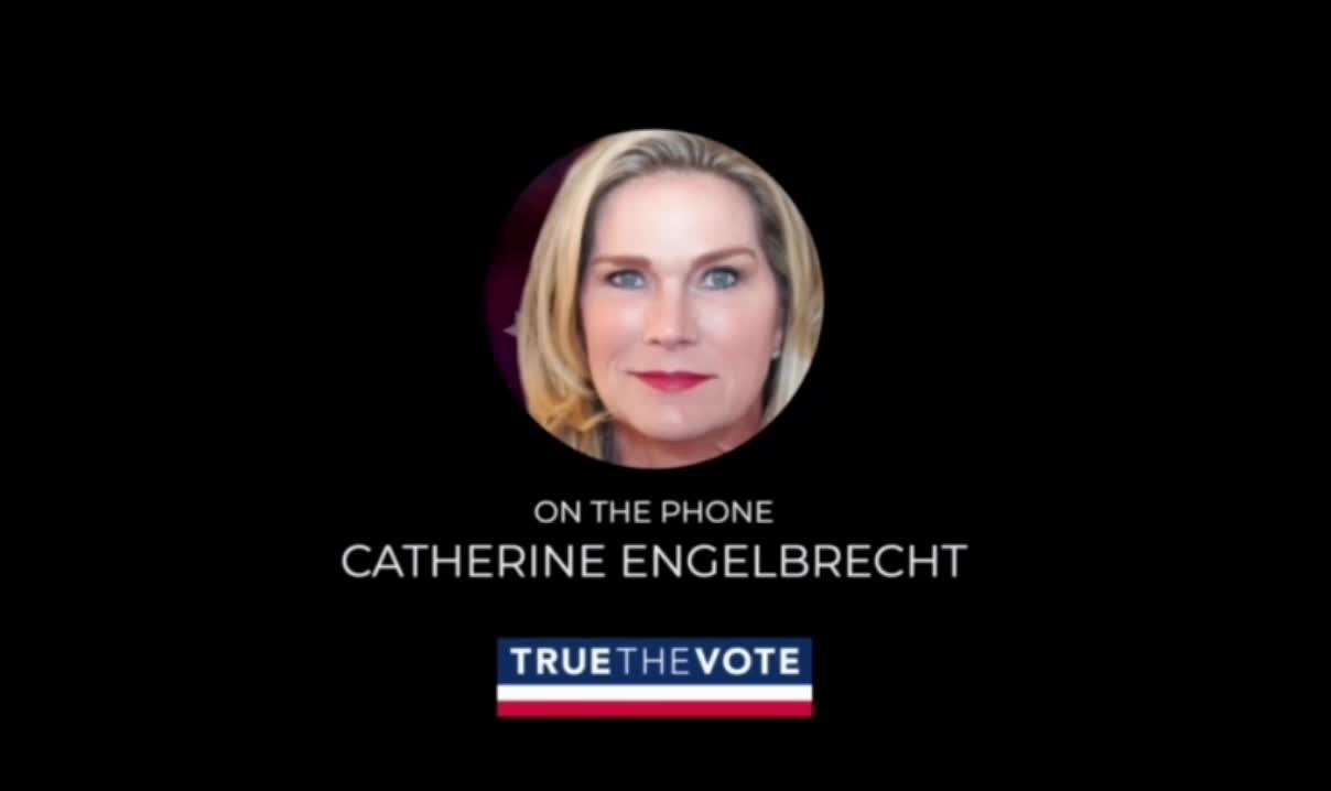 True the Vote's Catherine Engelbrecht delivers message from prison.