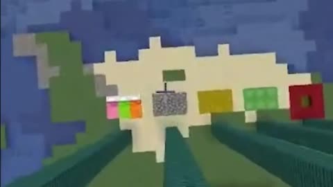 Minecraft fall damage test #shorts