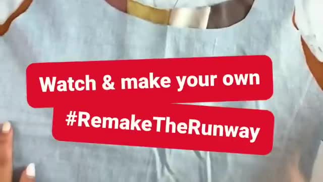 #RemakeTheRunway _ YouTube Shorts