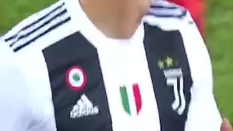 Ronaldo fun after shot