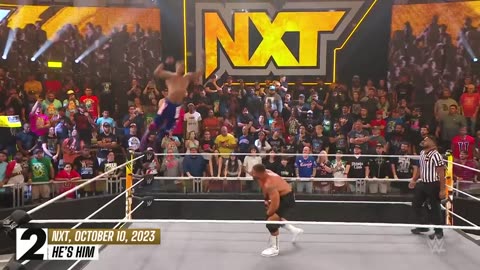 Top 10 WWE NXT moments- WWE Top 10, Oct. 10, 2023
