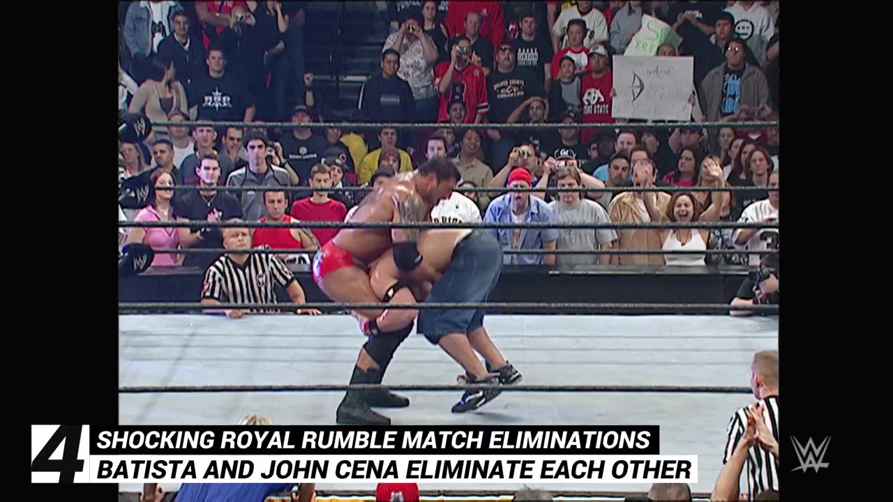 The most shocking eliminations at the Royal Rumble