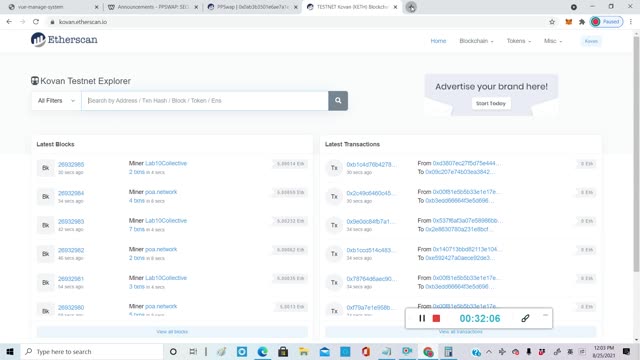 Ep59: Testing the PPSwap Website 3 - Check rewards