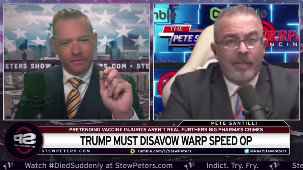 Trump REFUSES To Disavow Operation Warp Speed: Ignoring Vaxx Deaths Furthers Big Pharma Crimes