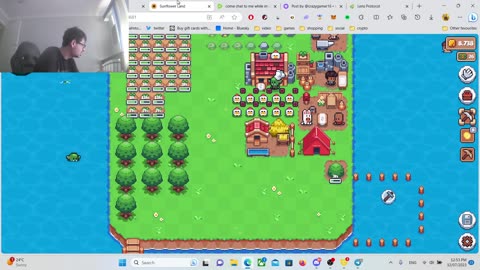 come chat to me while im doing stuff