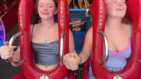 Sling shot ride 😍😍😍😍