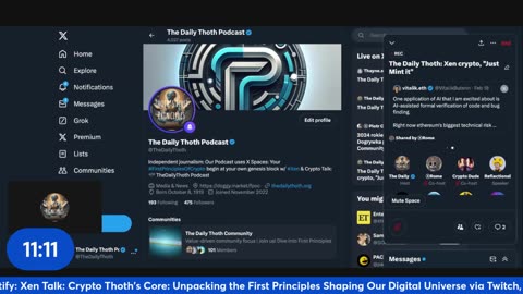 Xen #Crypto Talk: The Daily Thoth Podcast