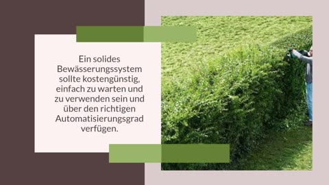 Bewässerungssystem