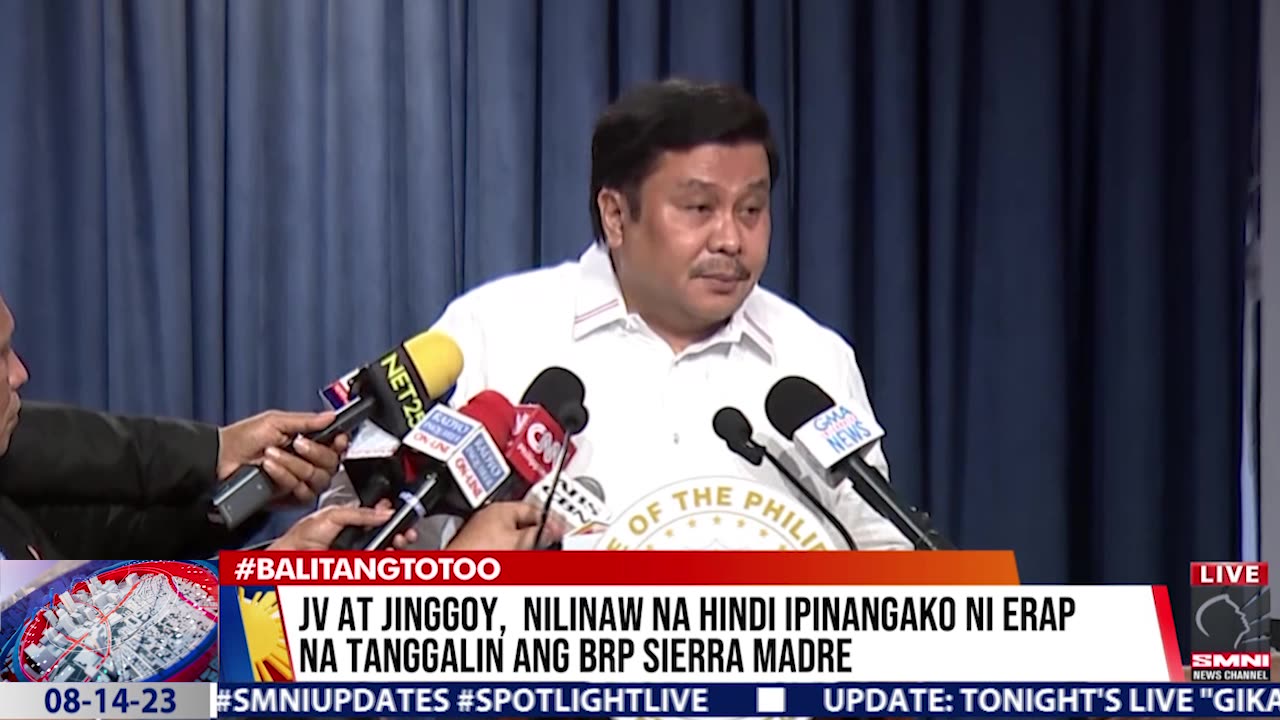 Sen. JV at Jinggoy, nilinaw na hindi ipinangako ni Erap na tanggalin ang BRP Sierra Madre
