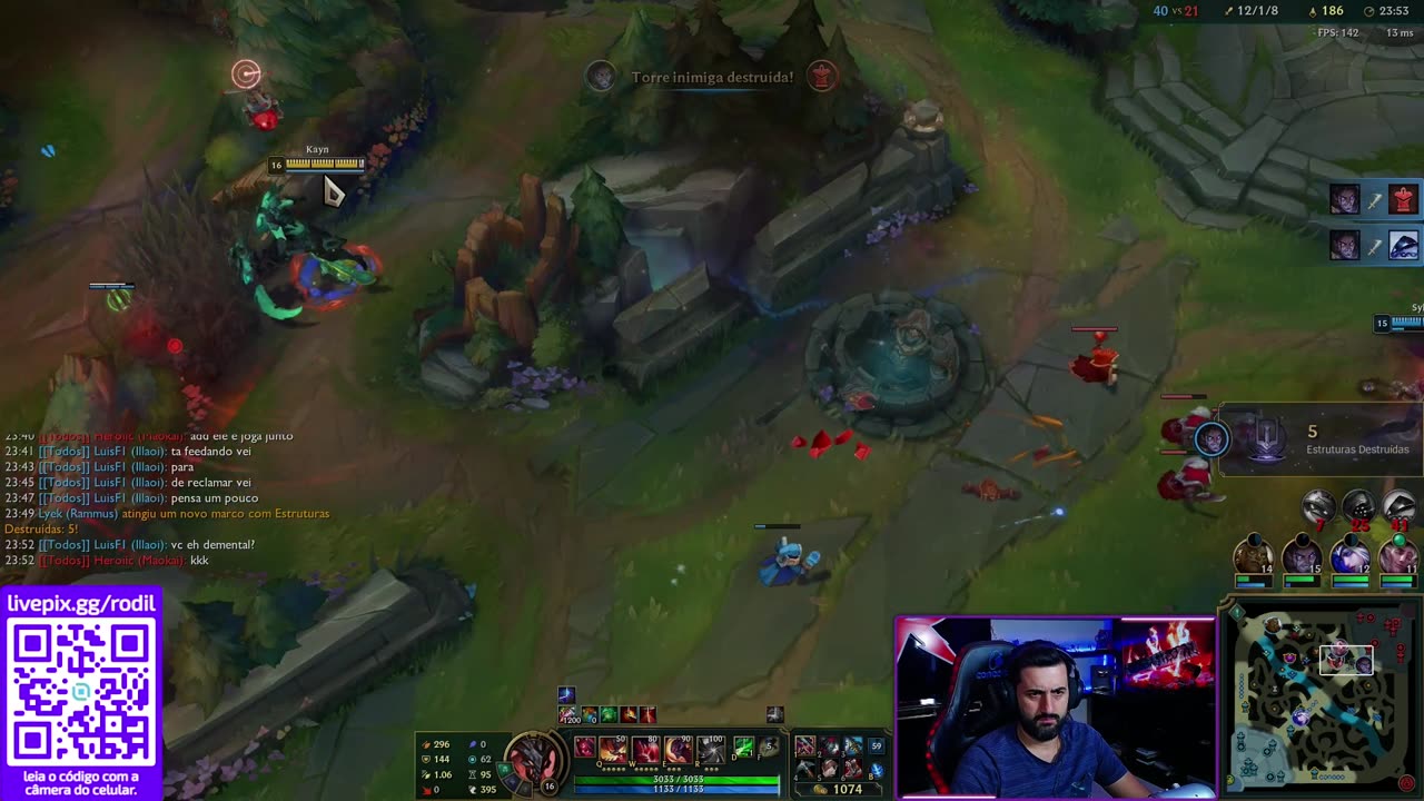 League of Legends EU LEVEI A TORRE NO R HUASHUSAHU