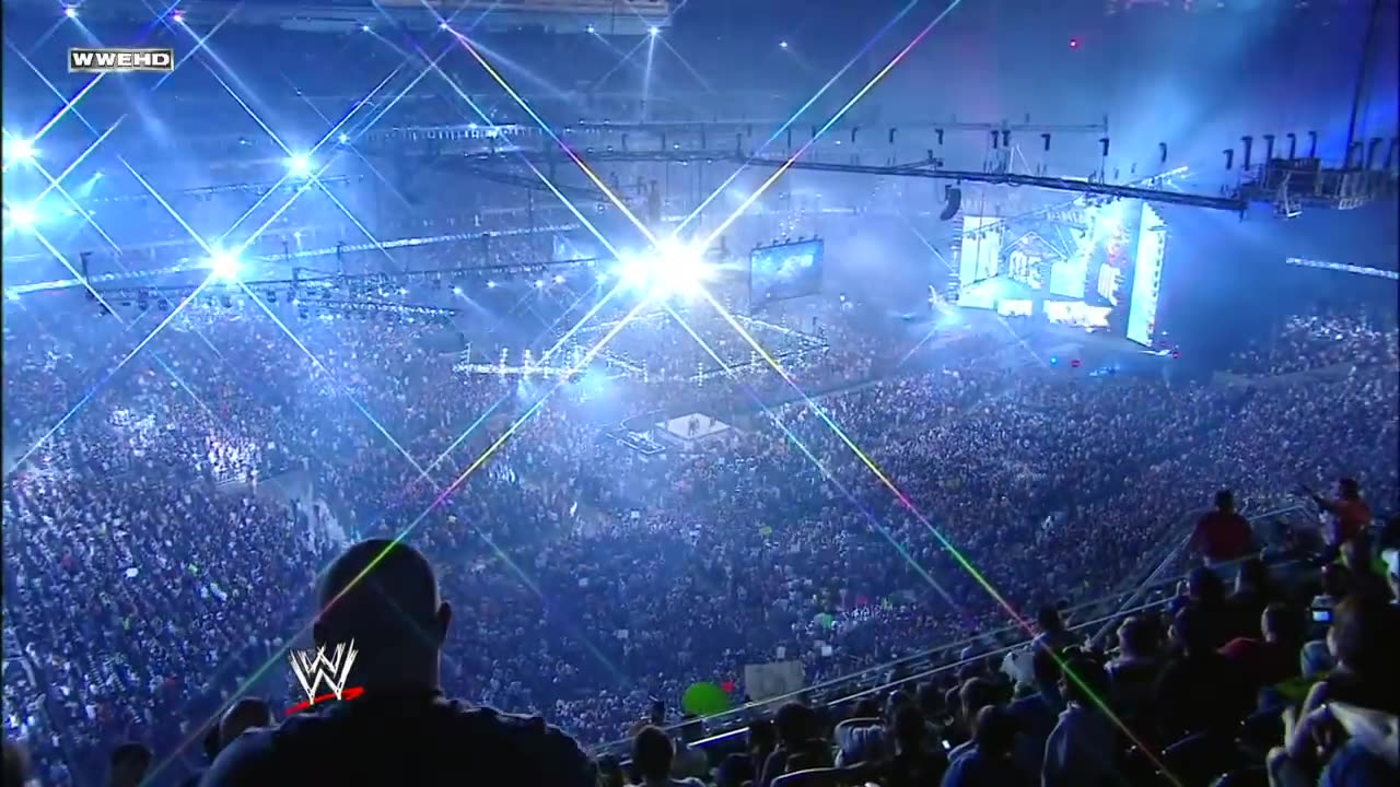 An army of John Cenas make their WrestleMania entrance: WrestleMania 25