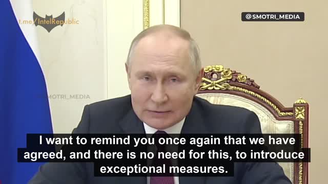 Putin instructs to increase amount of military equipment produced and improve its characteristics