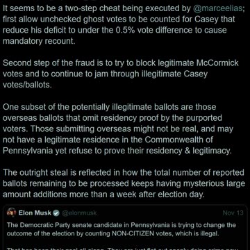 Marc Elias' 2-Step Cheat in PA -Robert Bowes X