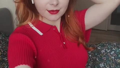 A French tgirl exotic red hair interesting to everyone