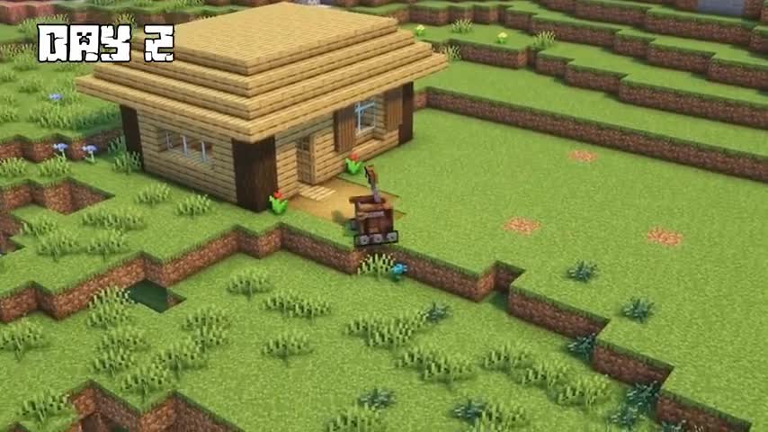 6 + I Survived 100 DAYS as a ROBOT in HARDCORE Minecraft!