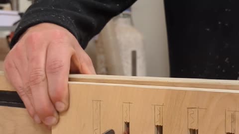 Grooves for clamp rack