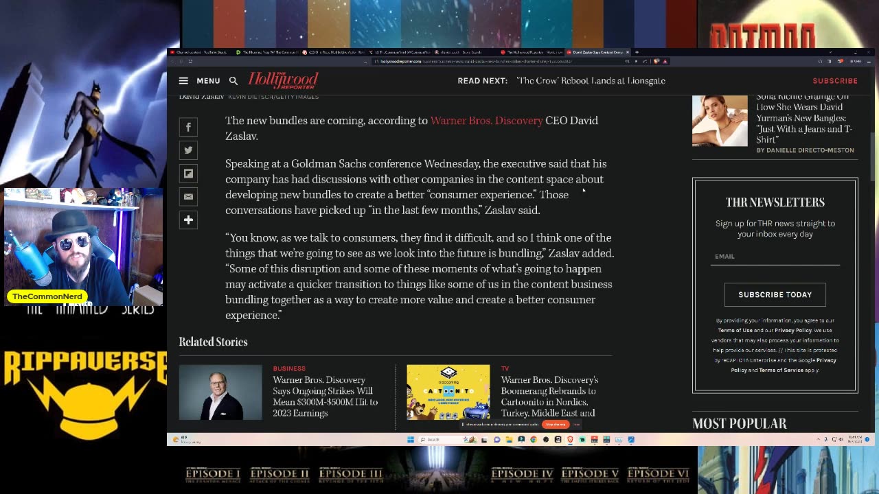 The Morning Prep W/ The Common Nerd! Daily Pop Culture News! Star Wars, Marvel, DC, Hollywood