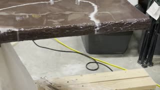 Learning how to make epoxy look like stone