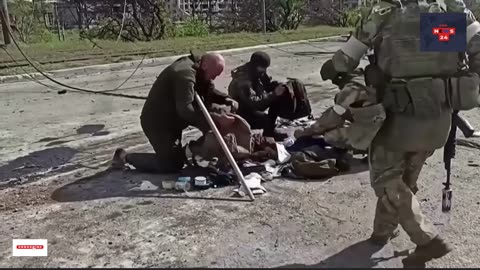 File footage of Azovstal battle as the defenders' commanders return to Ukraine