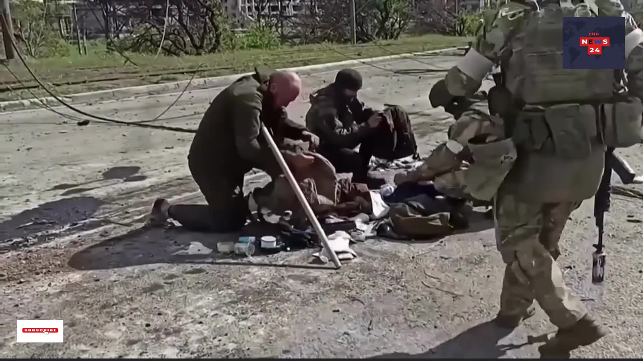 File footage of Azovstal battle as the defenders' commanders return to Ukraine