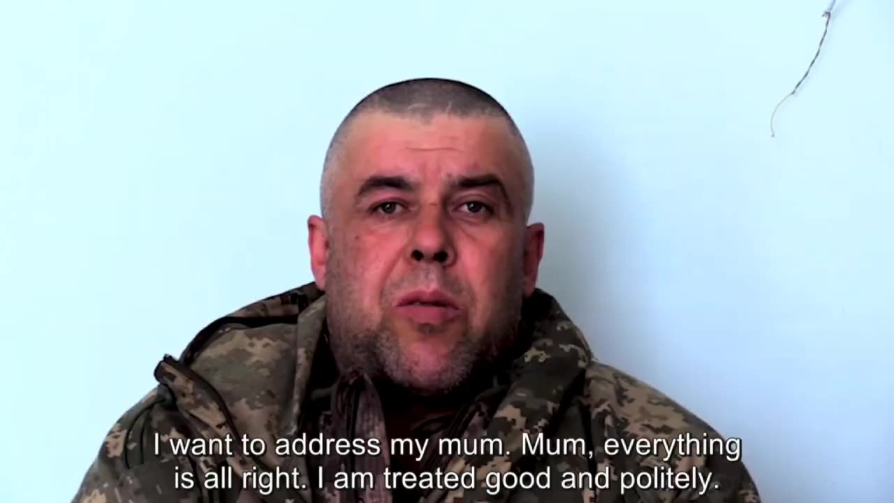 Ukrainian prisoner of war: 'We're just being sent there like cannon fodder'.