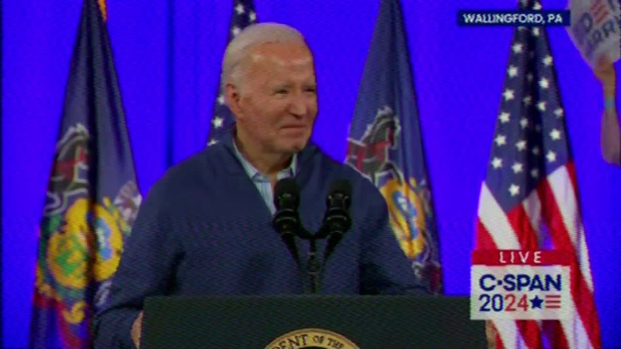 Joe Biden: "I got my usual warm reception in congress from Marjorie Taylor Greene."