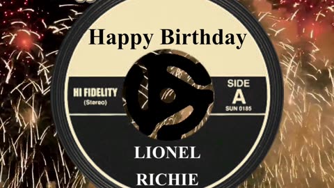 HAPPY BIRTHDAY LIONEL RICHIE