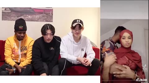 Korean guys react soamli