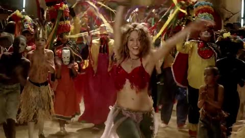 Shakira - Hips Don't Lie (Official 4K Video) ft. Wyclef Jean