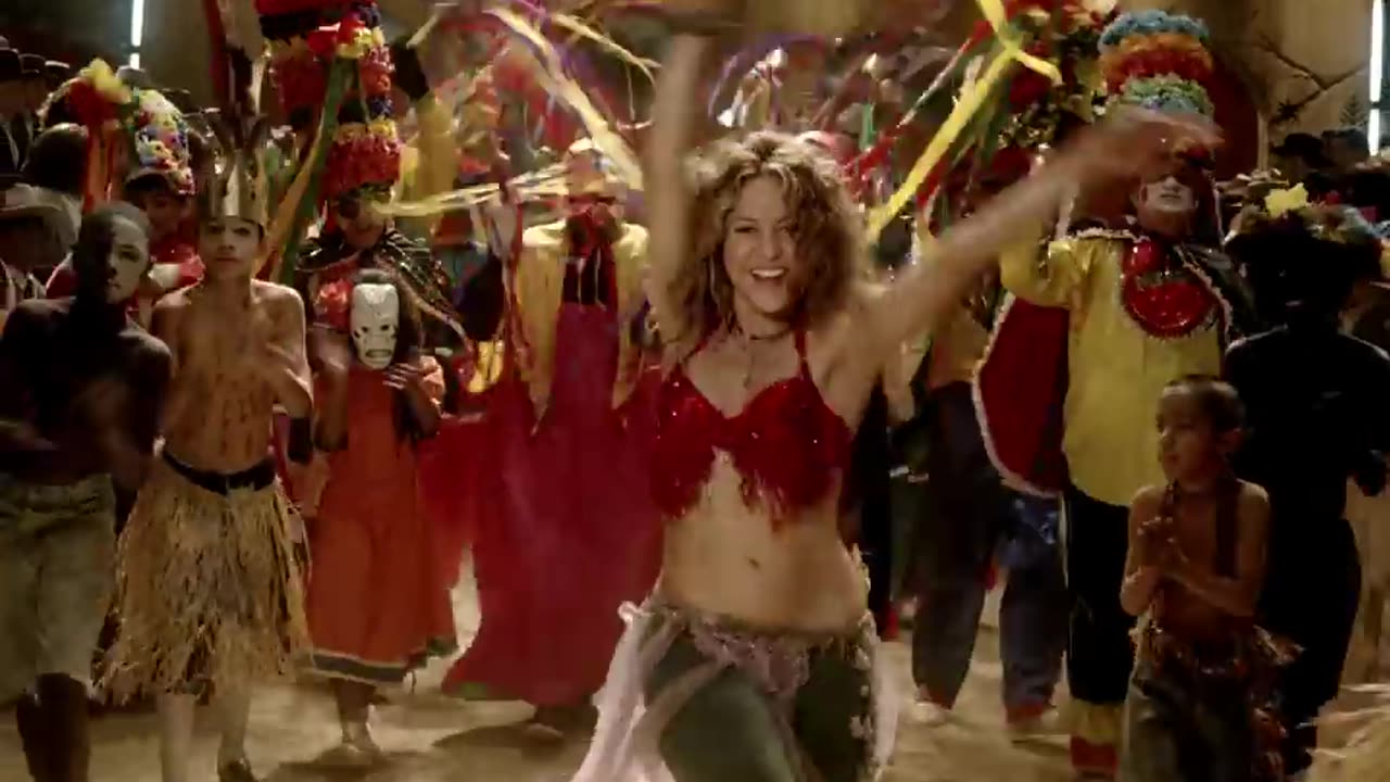 Shakira - Hips Don't Lie (Official 4K Video) ft. Wyclef Jean
