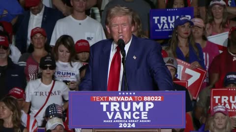 FULL SPEECH: Trump holds rally in Las Vegas