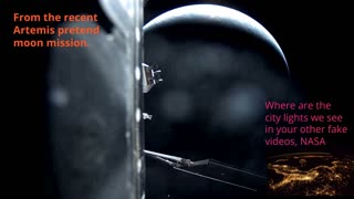NASA Artemis Fraud City Lights