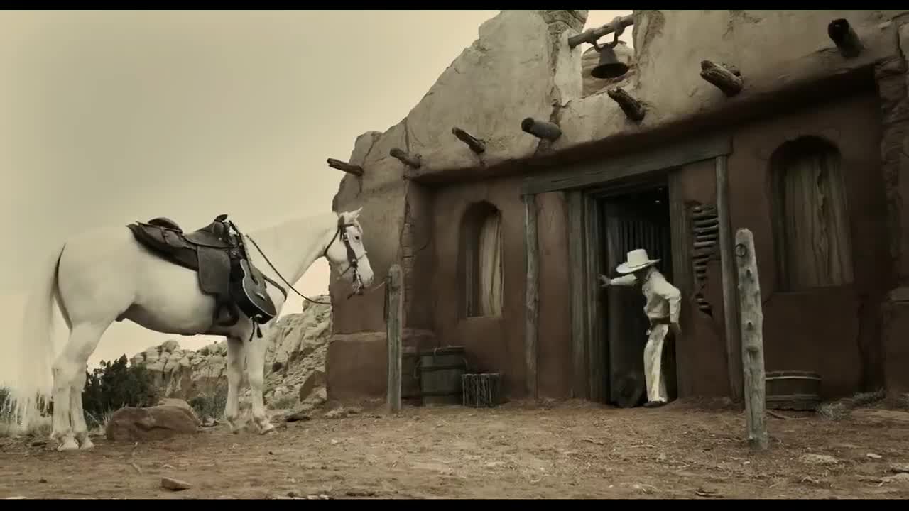 Ballad of Buster Scruggs - Cantina scene
