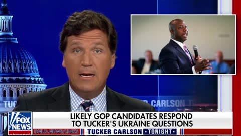 Tucker Carlson: Tim Scott Wants To Degrade The Russian Military But Doesn't Explain Why - 3/13/23