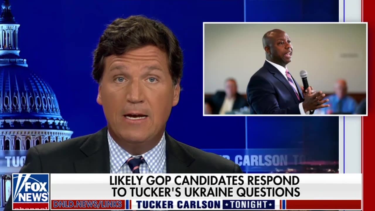 Tucker Carlson: Tim Scott Wants To Degrade The Russian Military But Doesn't Explain Why - 3/13/23