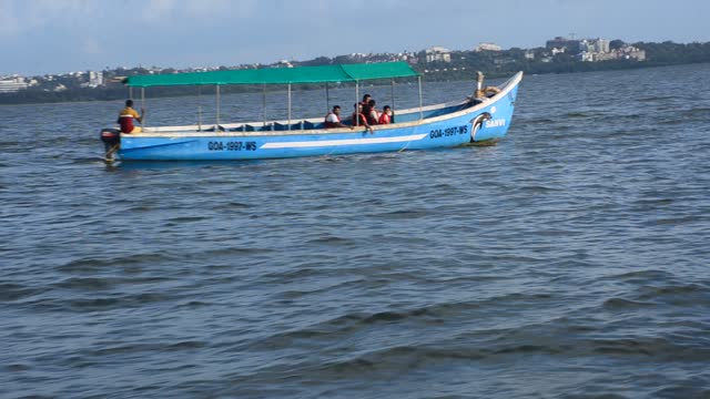 Miramar beach boat riding goa