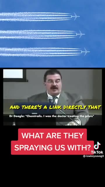 What are they spraying us with - chemtrails