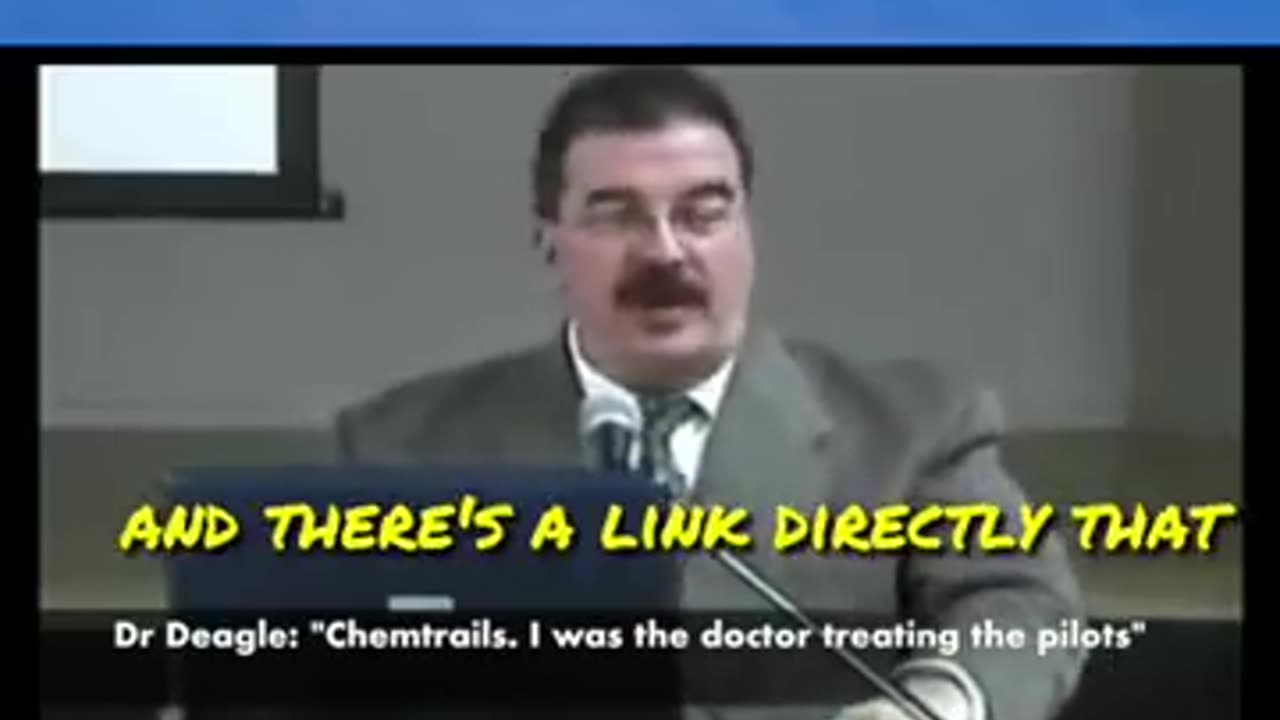 What are they spraying us with - chemtrails