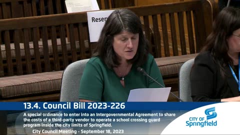 September 18, 2023 - City of Springfield, MO - City Council Meeting