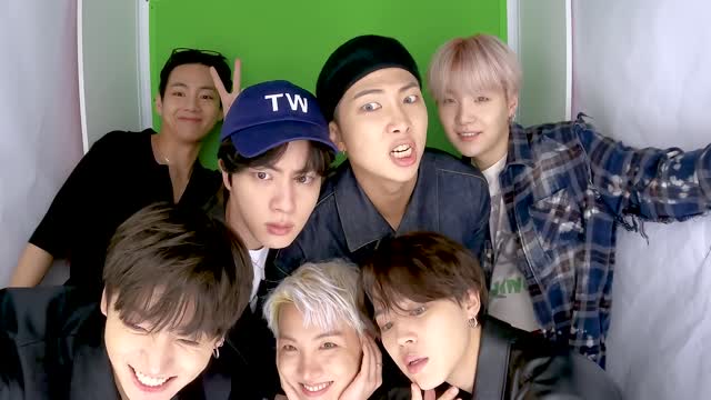 Us Ourselves and BTS We Photoshoot Sketch