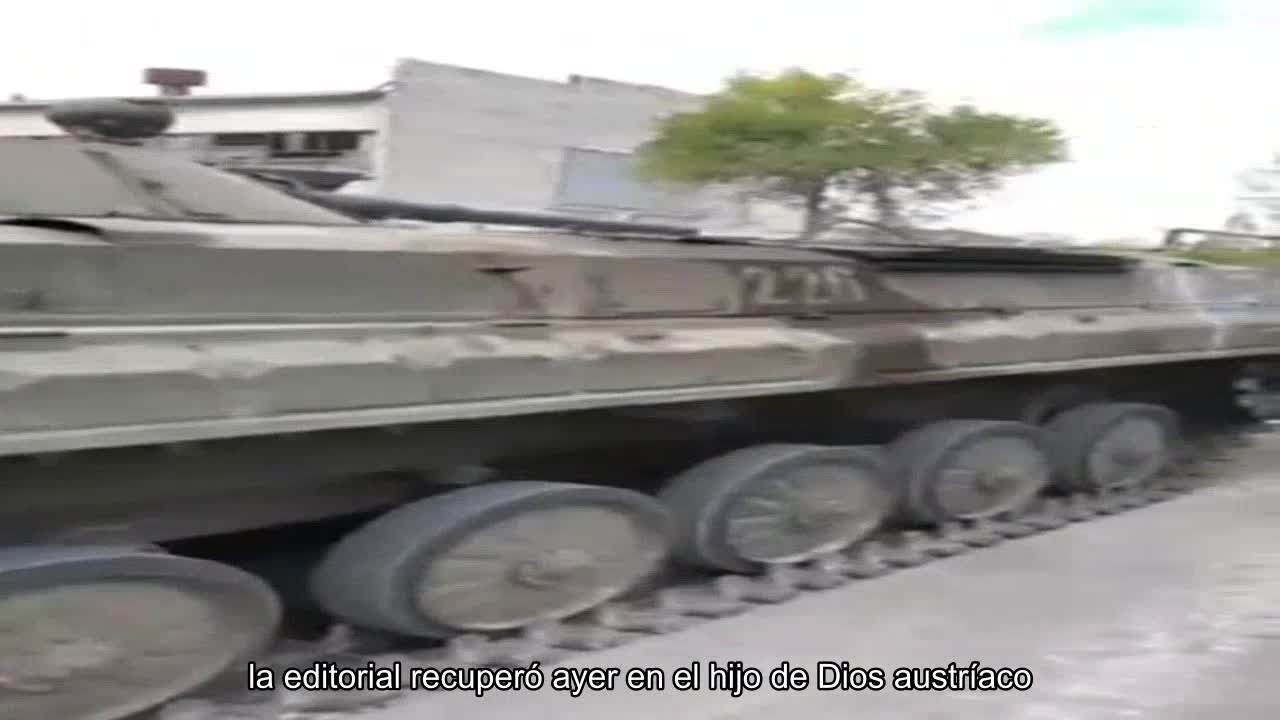 Los paracaidistas rusos huyeron, dejando trofeos atrás. Vehículo de reconocimiento de combate ruso