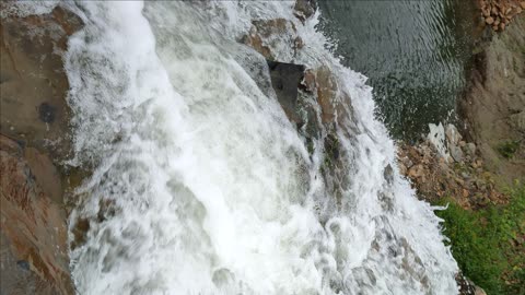 Waterfall in india.