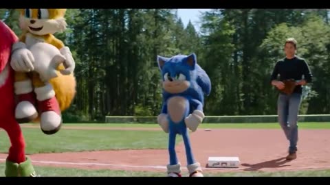 sonic the hedgehog baseball scene