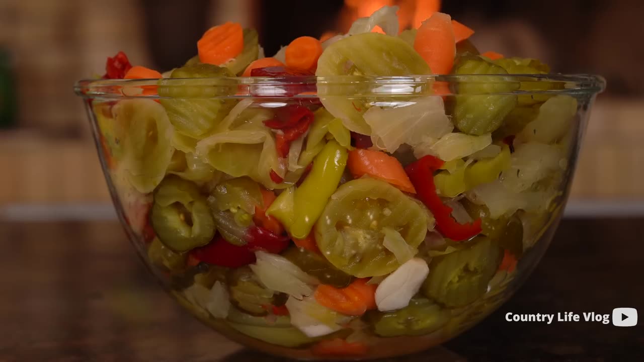 Pickling Seasonal Vegetables in a 200 Liter Wooden Barrel