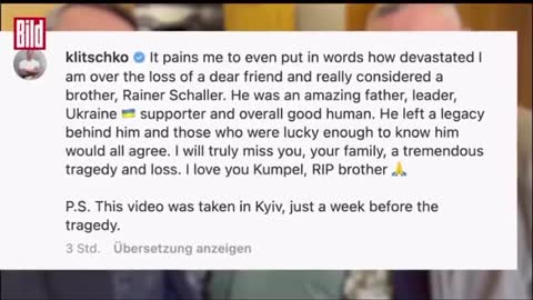 Rainer Schaller bei den Klitschkos