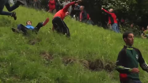 The Cooper Hill Cheese Rolling Competition!!