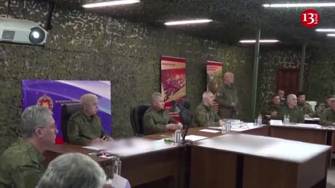 Russian defence minister pays rare visit to troops in Ukraine